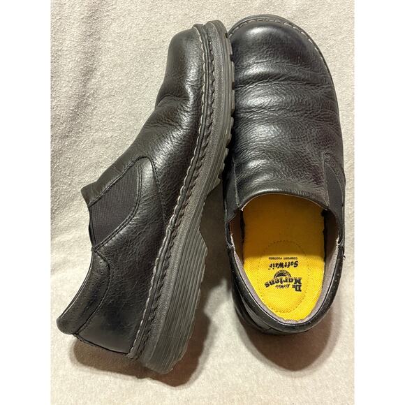 Dr. Martens Men's Size 10 Orson Black Leather Slip On Loafers Shoes - Picture 2 of 8
